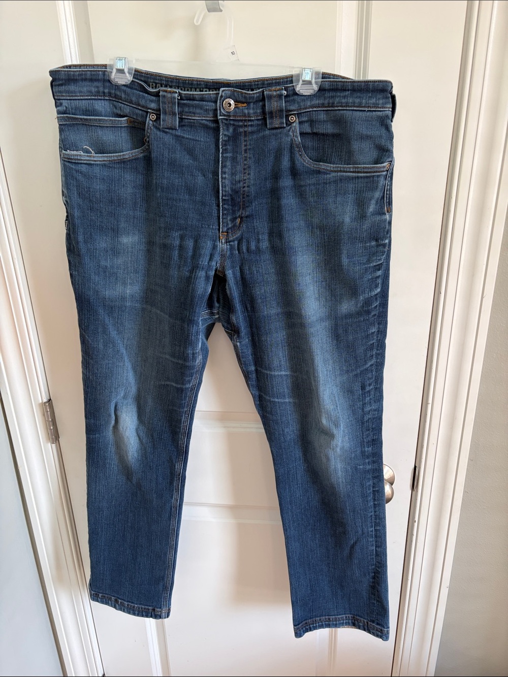 Duluth Trading Co Men's Indigo Blue Straight Jeans